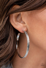 Load image into Gallery viewer, . TREAD All About It - Silver Earrings
