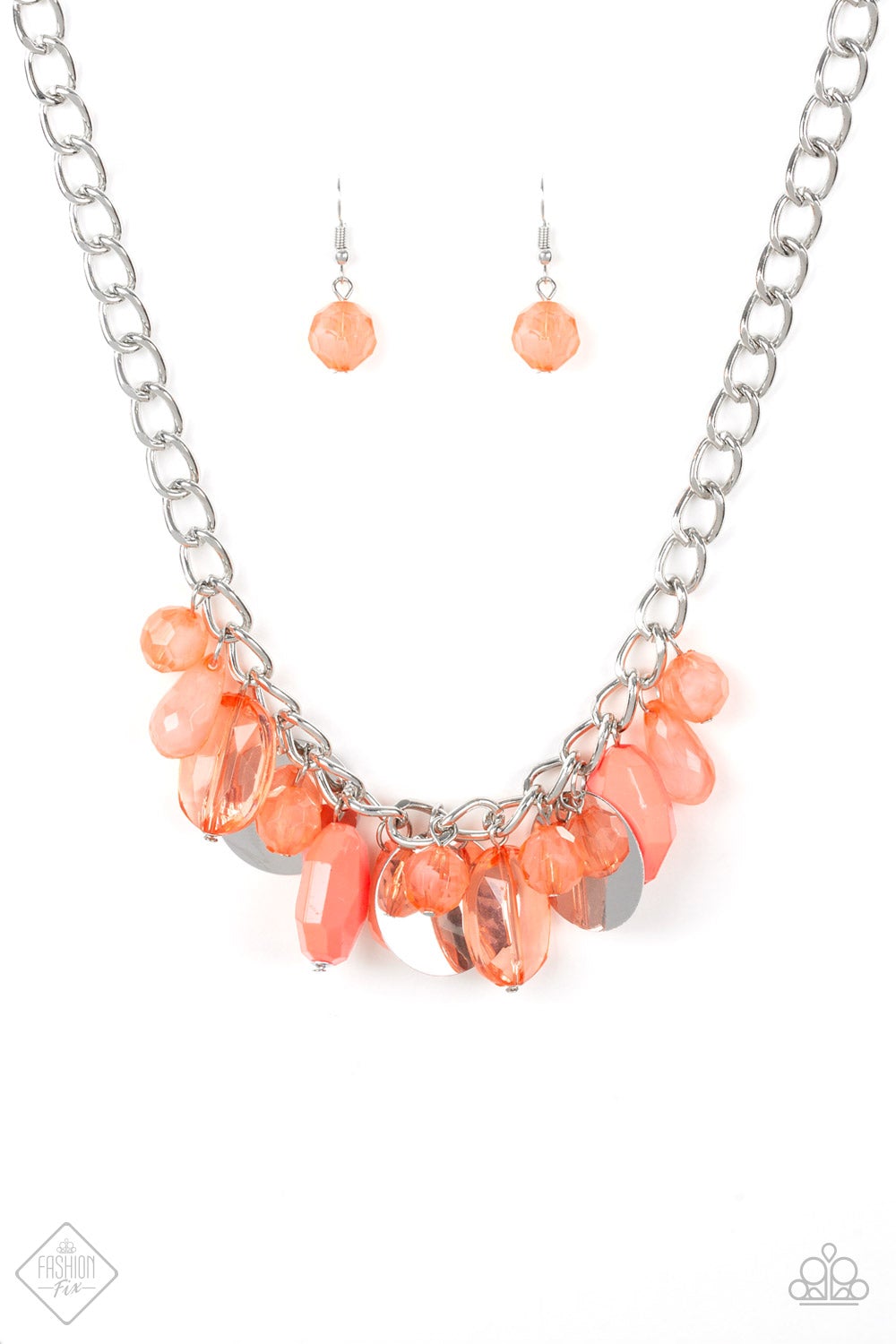 . Treasure Shore - Orange Necklace